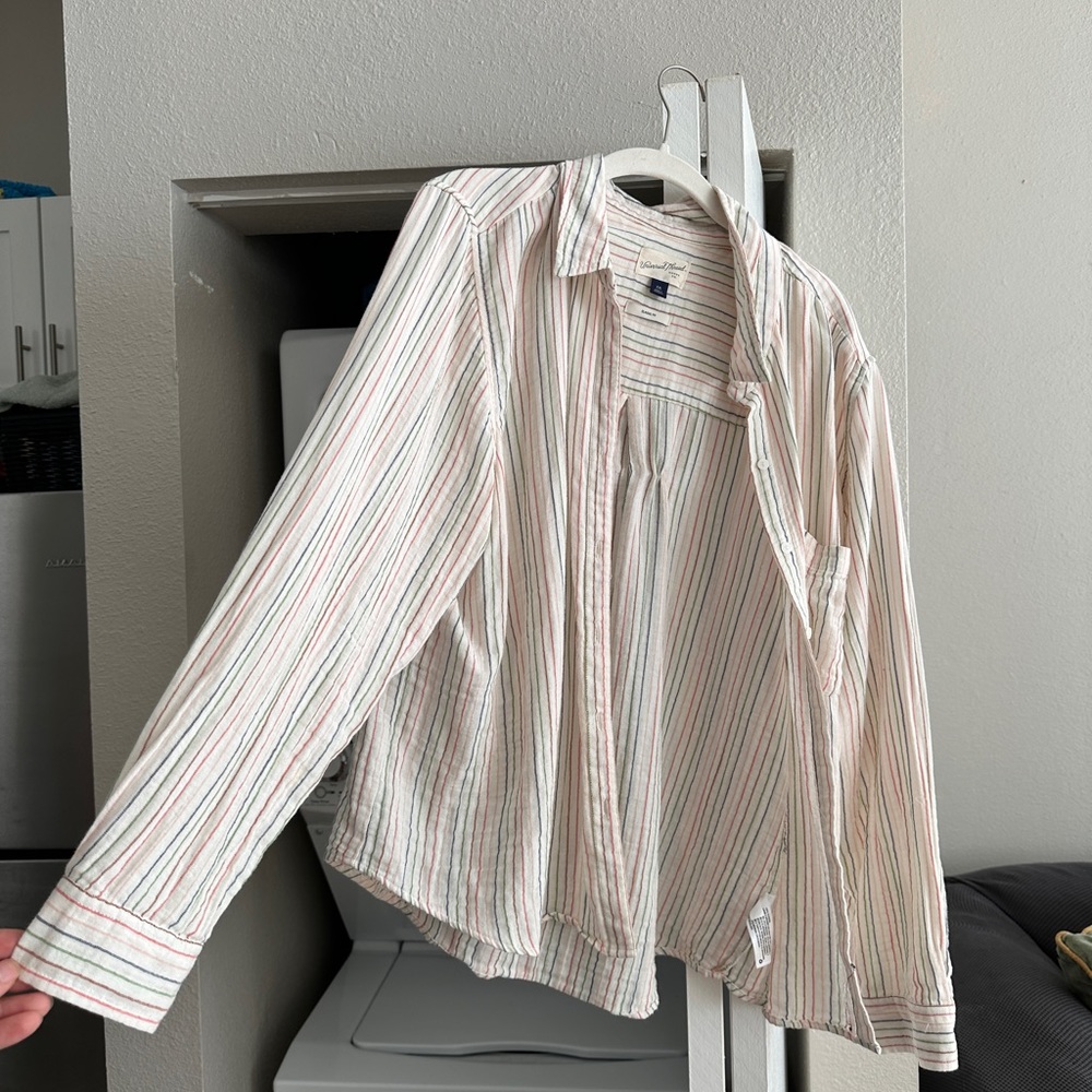 Good and Gather casual Women’s button blouse